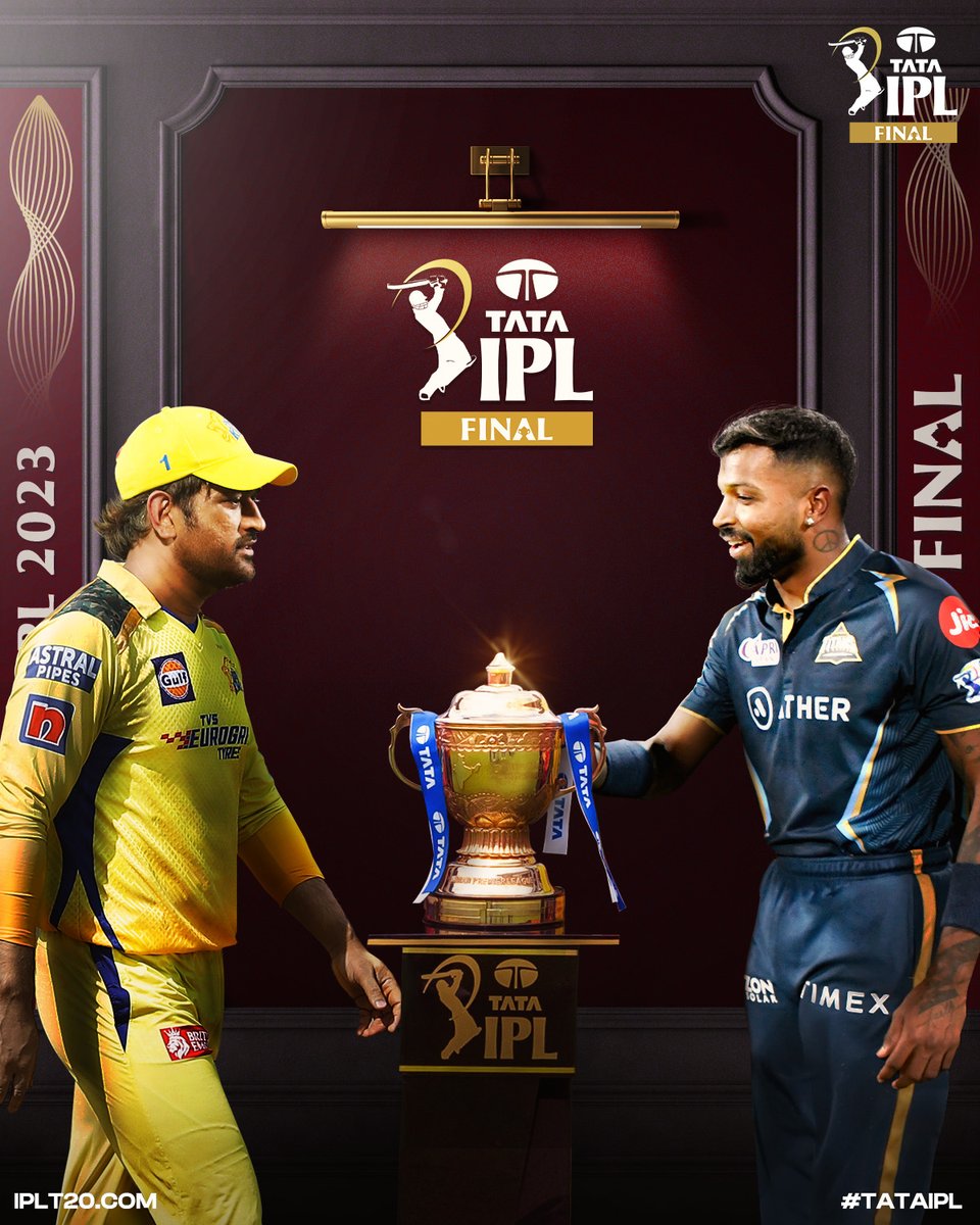 Tata IPL 2023 Final- Chennai Super Kings VS Gujarat&nbsp;Titans: