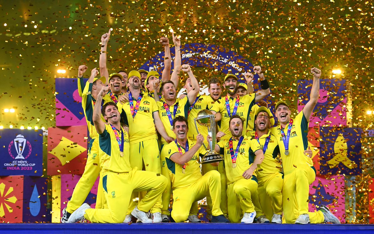 THE AUSSIES CLINCH THE ICC MEN’S CRICKET WORLD CUP FOR THE 6TH&nbsp;TIME!