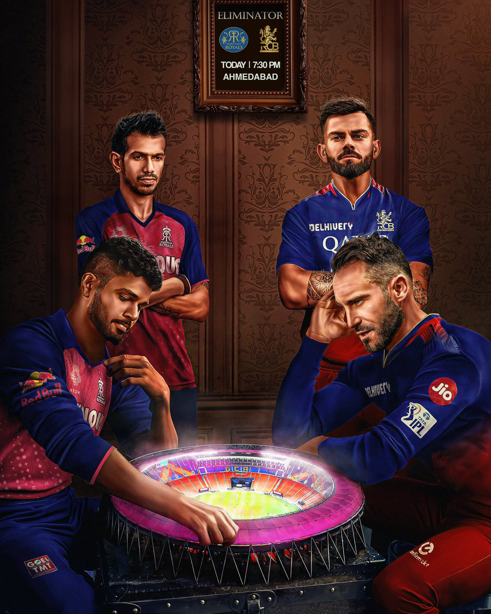 Tata IPL 2024- Eliminator- Rajasthan Royals VS Royal Challengers&nbsp;Bengaluru: