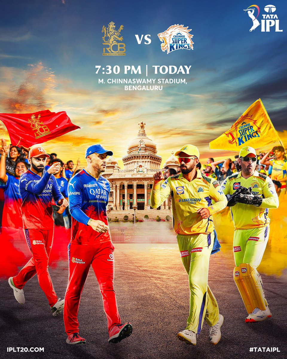 Tata IPL 2024: Royal Challengers Bengaluru VS Chennai Super&nbsp;Kings: